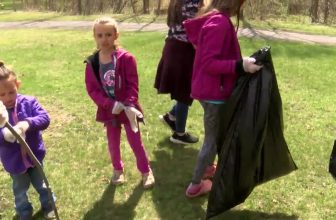 Local groups clean up area parks
