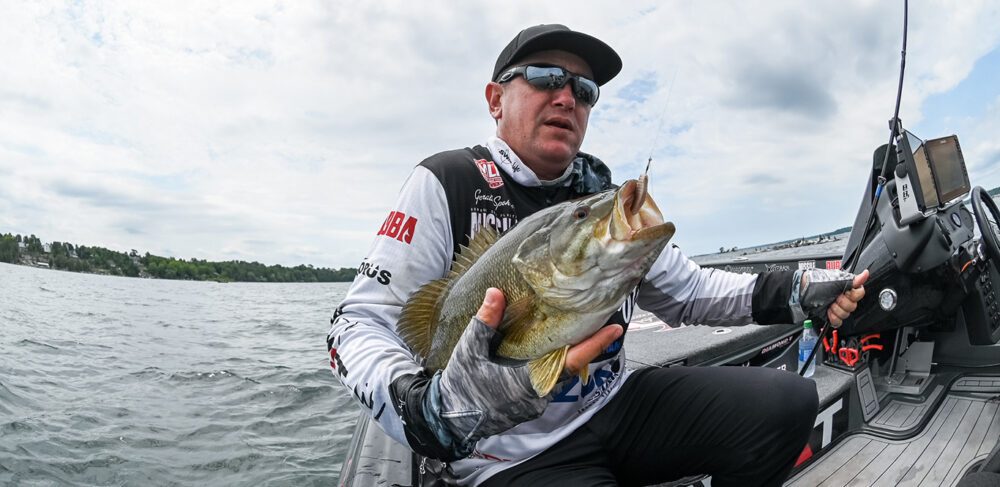 Louisiana native sitting in first place in 6-day pro bass fishing tournament