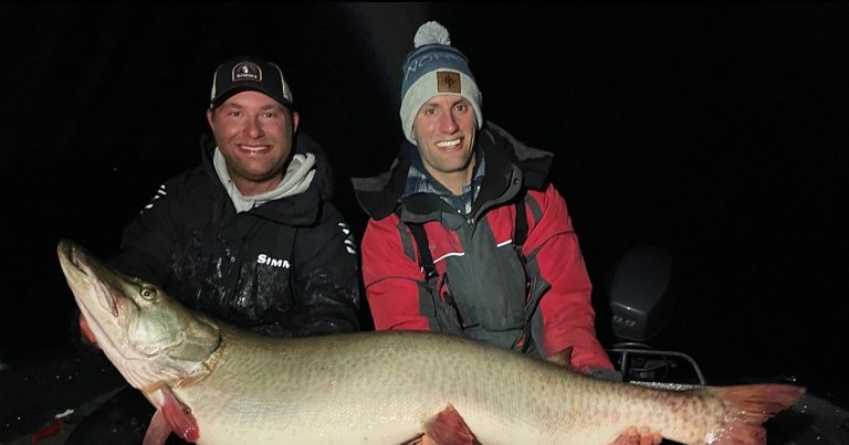 Mille Lacs Muskie Breaks State Record - FishRook