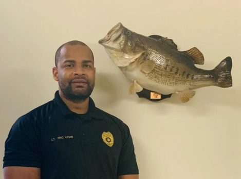 New Police Chief Lyons once held bass fishing record