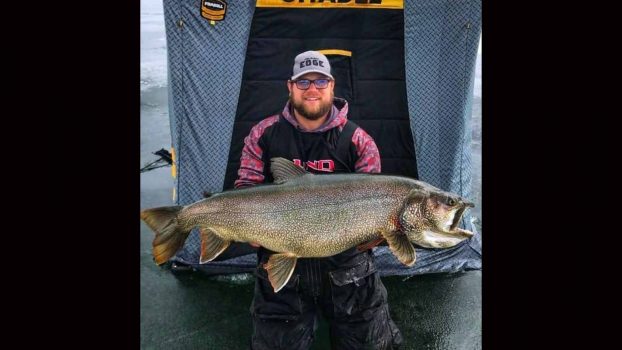 Rock Springs Angler Catches Gigantic 44-Inch Lake Trout At Flaming Gorge