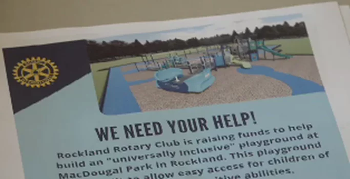 Rockland Rotary starts funding for inclusive playground