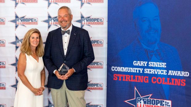 Stirling Collins Honored by Hope For The Warriors