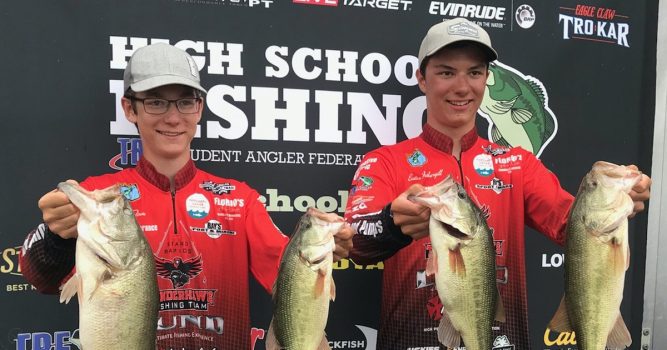 Grand Rapids teens place high in Alabama bass fishing tournament