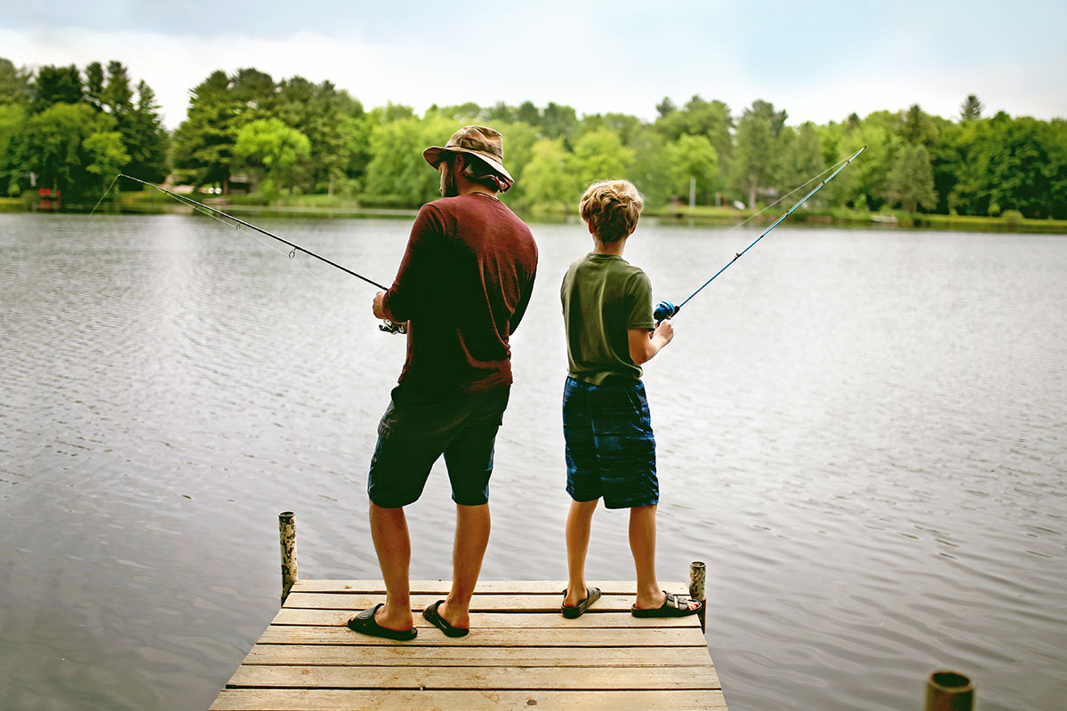 summer fishing camp article