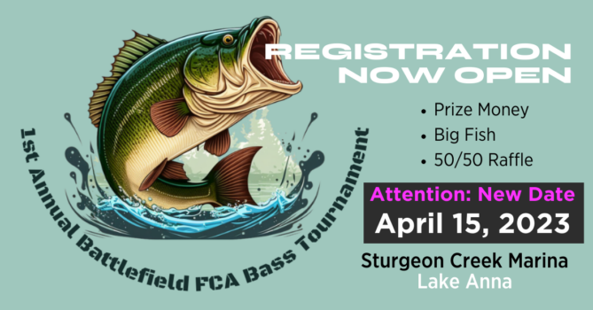 1st Annual Battlefield FCA Bass Fishing Tournament on Lake Anna, VA