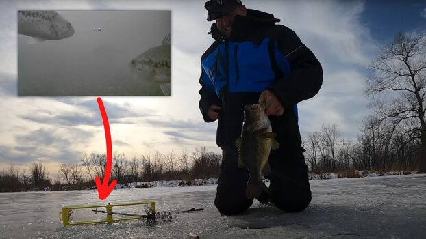 Midwest Fisherman Shows What Ice Fishing is Like for the Fish