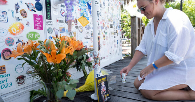 In Key West, Where Jimmy Buffett Met His Muse, the Tributes Flow