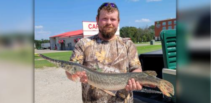 Kansas man breaks 40-year-old state fishing record