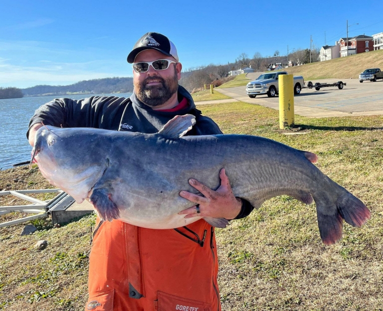 Record West Virginia blue catfish broken fourth year in a row