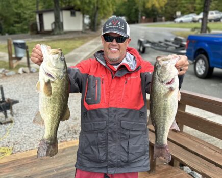 Rodney Bell & Tommy Jones Lead Day 1 of the Anglers Choice Championship on Kerr Lake with 18.27lbs