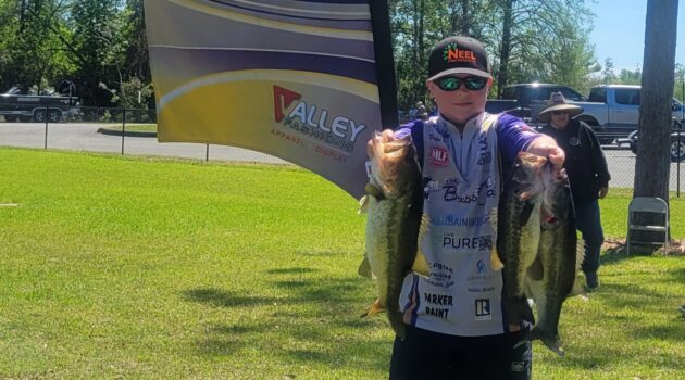 Middle School Bass Cat Fisher Baty leads high school, middle school anglers with 8+ lb haul at weekend tournament - The Post-Searchlight