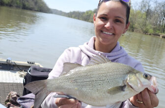 Lady Angler Hooks Fourth River Record