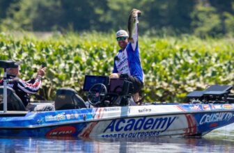 Jacob Wheeler Leads After Hot Start at MLF Bass Pro Tour General Tire Stage Six at James River