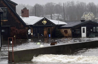 Maine storms wash away iconic fishing shacks, expose long-buried 1911 shipwreck on beach
