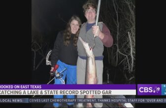 Man records a state bow-fishing record on Lake Palestine