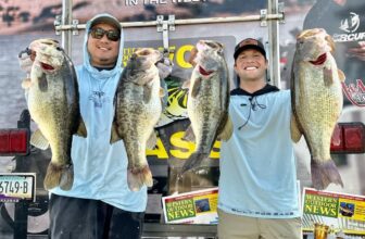 Nick Klein Leads Day One of 2024 WON Bass Clear Lake Open, Joe Mariani in Second Top Six places Eclipse 30 pounds, 55 limits over 20 pounds on California’s Famed Bass Factory.